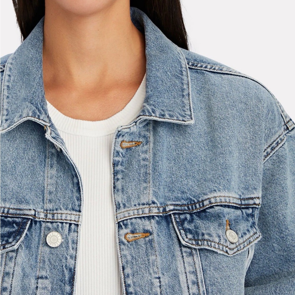 Agolde Shrunken Charli Denim Jacket - Picture 4 of 10